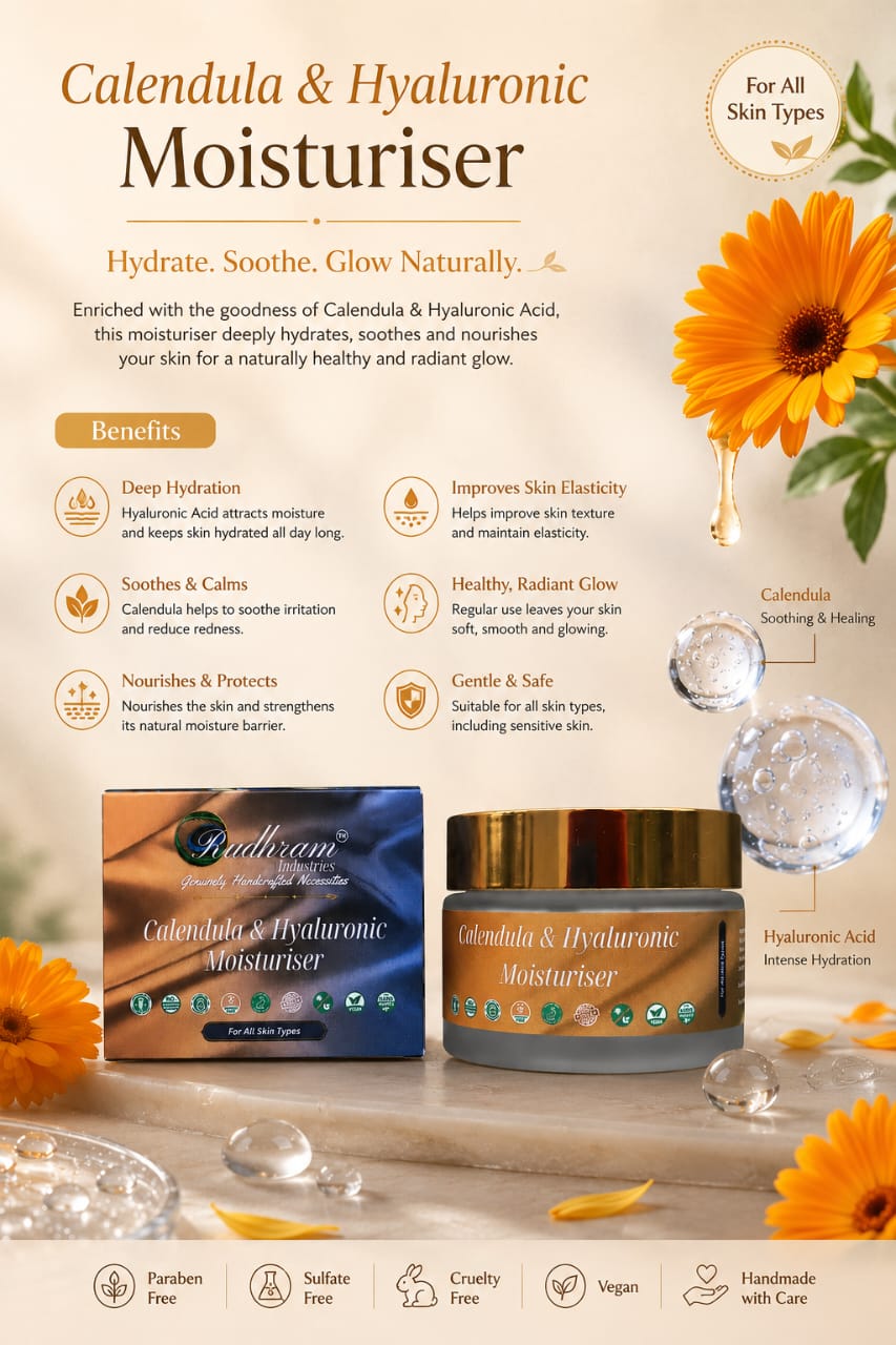 Calendula & Hyaluronic Moisturizer